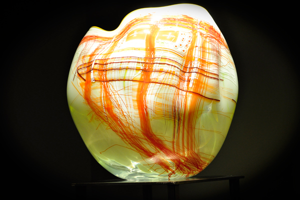 a bowl in the northwest room